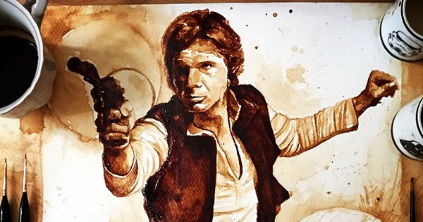 Han Solo portre